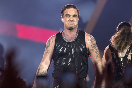 Konzert von Robbie Williams in Düsseldorf