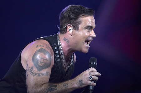 Konzert von Robbie Williams in Düsseldorf