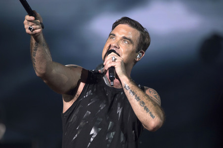 Konzert von Robbie Williams in Düsseldorf