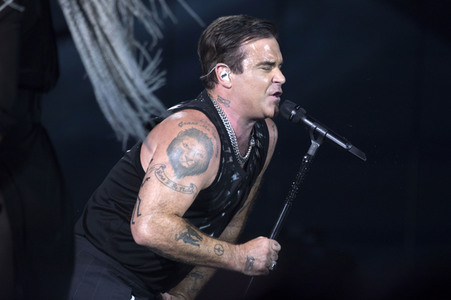 Konzert von Robbie Williams in Düsseldorf