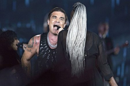 Konzert von Robbie Williams in Düsseldorf