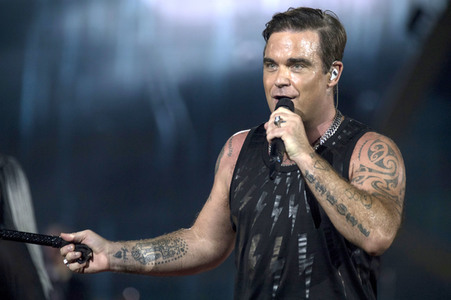 Konzert von Robbie Williams in Düsseldorf