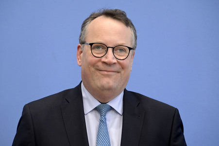 Bundespressekonferenz Vorstellung der Forderungen der Metall- und Elektro-Industrie in Berlin