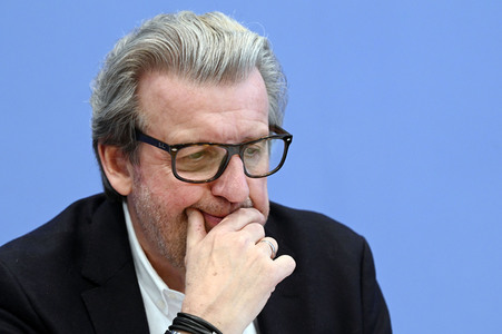Bundespressekonferenz Vorstellung der Forderungen der Metall- und Elektro-Industrie in Berlin