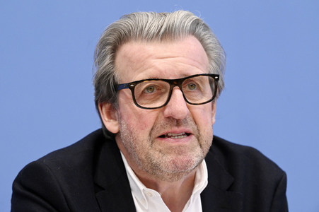 Bundespressekonferenz Vorstellung der Forderungen der Metall- und Elektro-Industrie in Berlin
