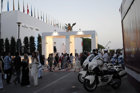 Das Festivalgelände, Internationale Filmfestspiele von Venedig 2008