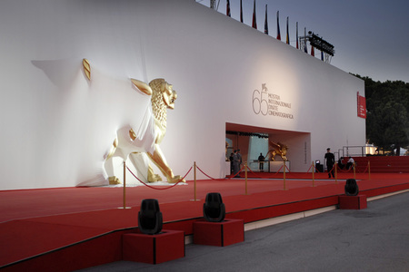Das Festivalgelände, Internationale Filmfestspiele von Venedig 2008