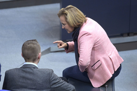 84. Sitzung des Deutschen Bundestages in Berlin