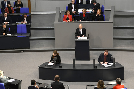 84. Sitzung des Deutschen Bundestages in Berlin