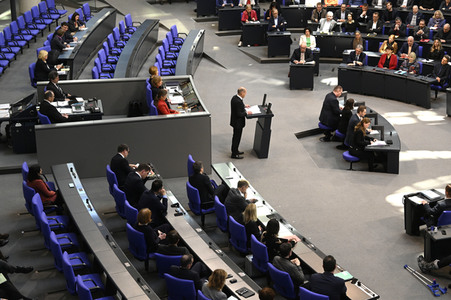 84. Sitzung des Deutschen Bundestages in Berlin
