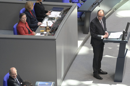 84. Sitzung des Deutschen Bundestages in Berlin