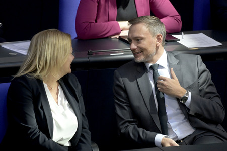 84. Sitzung des Deutschen Bundestages in Berlin