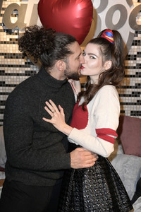Fototermin mit Klaudia Giez und Adriano Salvaggio im Hard Rock Cafe Berlin