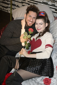 Fototermin mit Klaudia Giez und Adriano Salvaggio im Hard Rock Cafe Berlin