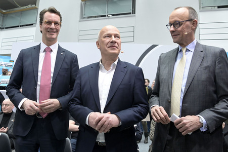 Pressekonferenz der CDU in Berlin