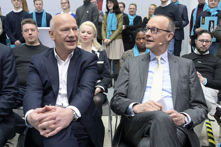 Pressekonferenz der CDU in Berlin