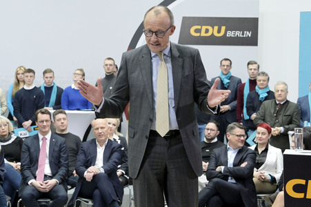Pressekonferenz der CDU in Berlin