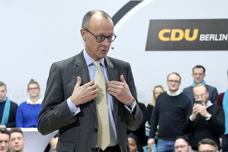 Pressekonferenz der CDU in Berlin