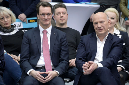 Pressekonferenz der CDU in Berlin