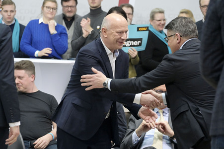Pressekonferenz der CDU in Berlin
