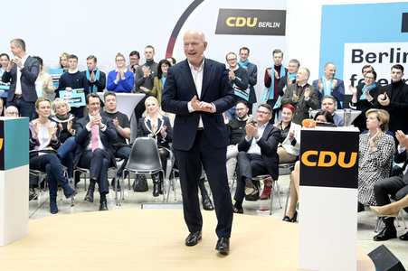 Pressekonferenz der CDU in Berlin
