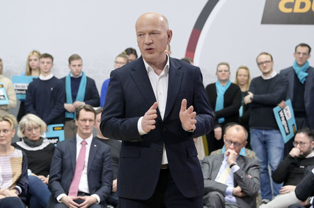 Pressekonferenz der CDU in Berlin