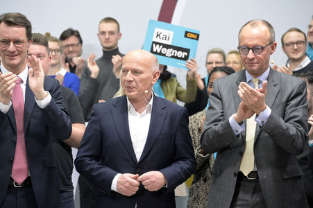 Pressekonferenz der CDU in Berlin