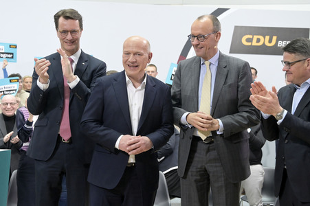 Pressekonferenz der CDU in Berlin