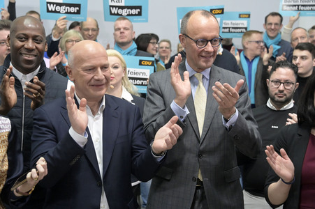 Pressekonferenz der CDU in Berlin