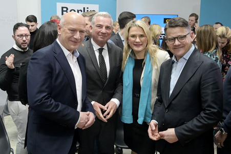 Pressekonferenz der CDU in Berlin