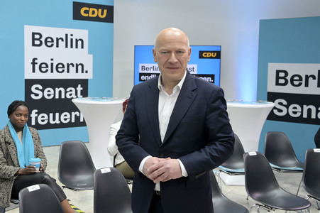 Pressekonferenz der CDU in Berlin