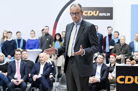 Pressekonferenz der CDU in Berlin