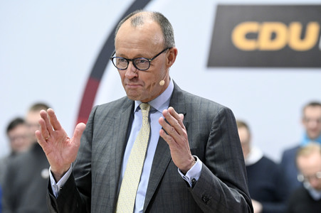 Pressekonferenz der CDU in Berlin