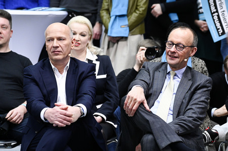 Pressekonferenz der CDU in Berlin