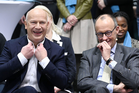 Pressekonferenz der CDU in Berlin