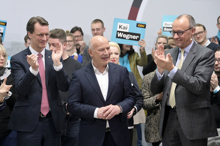 Pressekonferenz der CDU in Berlin