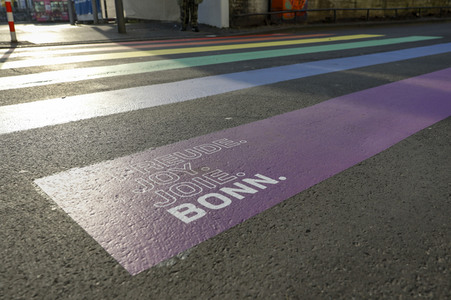 Regenbogen-Zebrastreifen für Bonn