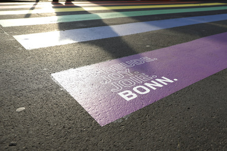 Regenbogen-Zebrastreifen für Bonn