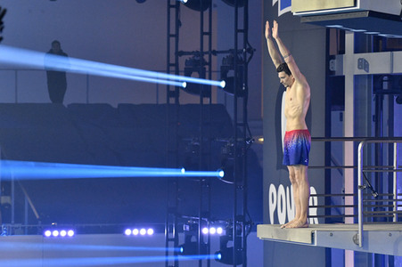 TV-Show 'RTL Turmspringen' in Berlin
