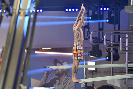 TV-Show 'RTL Turmspringen' in Berlin