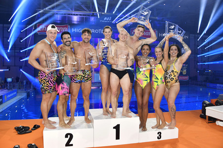 TV-Show 'RTL Turmspringen' in Berlin