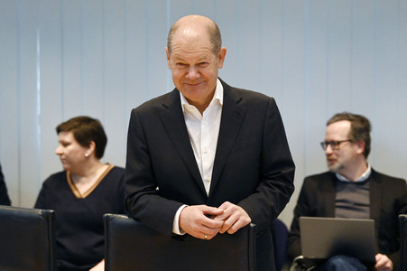 Fototermin mit Franziska Giffey nach der Abgeordnetenhauswahl in Berlin