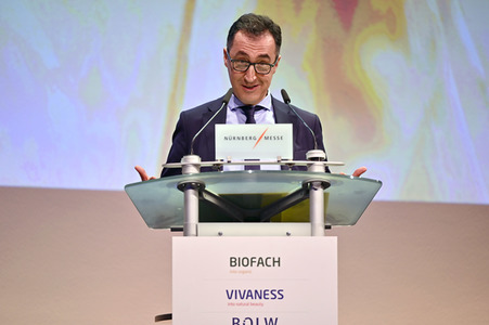 Eröffnung der BIOFACH und VIVANESS 2023 Messe in Nürnberg
