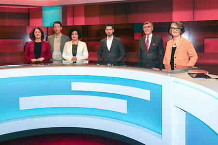 Talkshow 'hart aber fair' in Köln