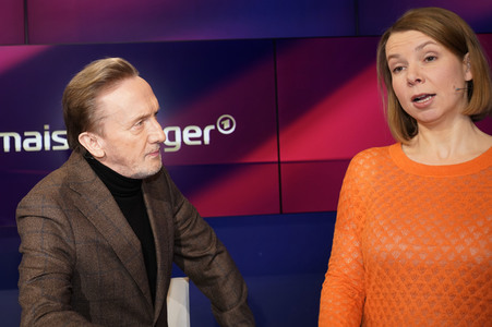 Talkshow 'maischberger' in Berlin
