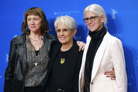 Filmpremiere 'Joan Baez I Am A Noise', Berlinale 2023