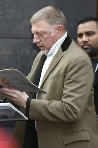 Boris Becker bei der Ankunft am Grand Hyatt Hotel, Berlinale 2023