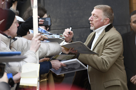 Boris Becker bei der Ankunft am Grand Hyatt Hotel, Berlinale 2023