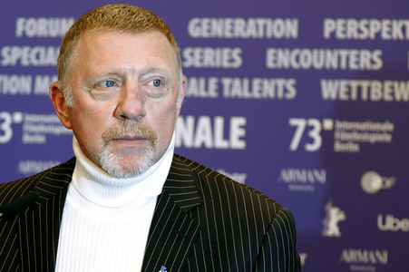 Pressekonferenz 'Boom! Boom! The World vs. Boris Becker', Berlinale 2023
