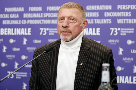 Pressekonferenz 'Boom! Boom! The World vs. Boris Becker', Berlinale 2023
